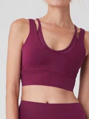 ALO Yoga Airlift Double Trouble Athletic Sports Bra Women’s